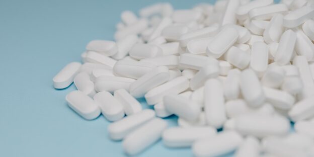 ISO drug white pills